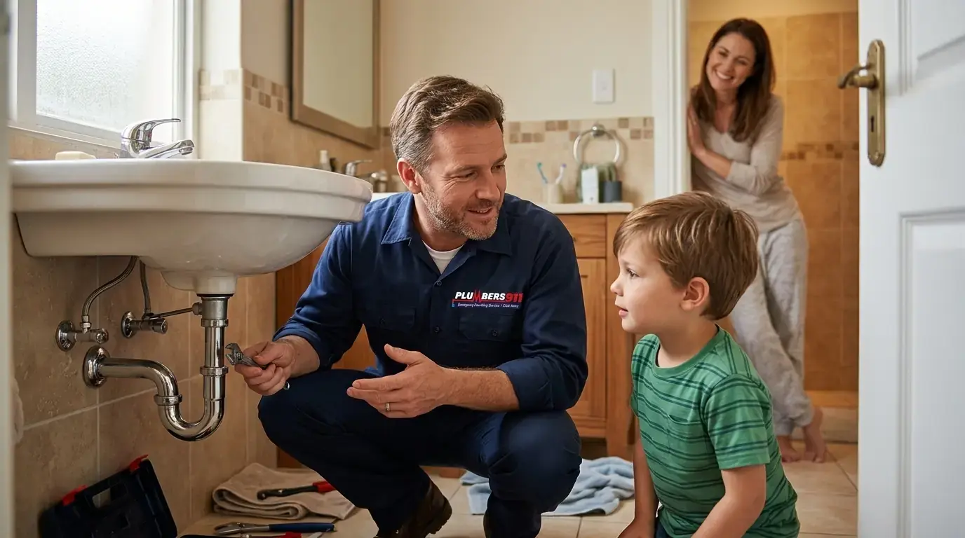 Licensed plumber at work in Morton Grove, IL